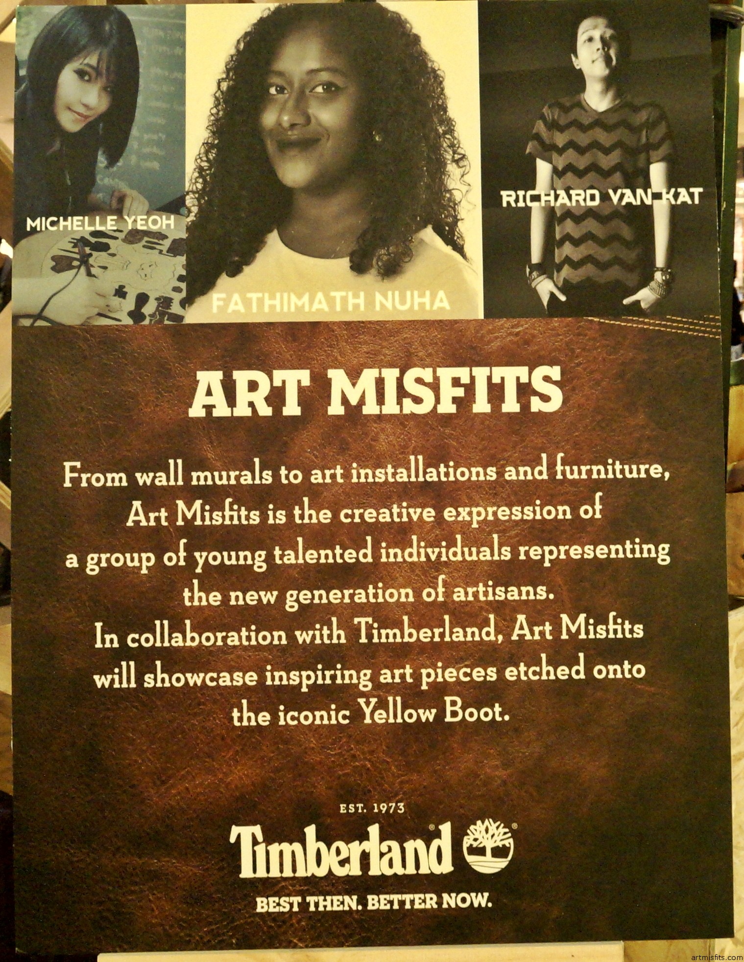 Art Misfits Timberland: A Classy Event for a Classic! 1